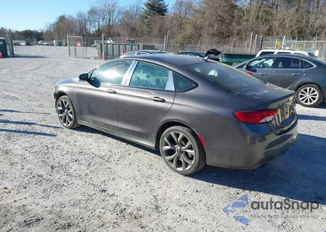 2015 Chrysler 200 S from USA, damaged, VIN 1C3CCCDG6FN570548